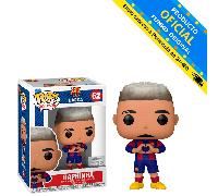 TEMU FUNKO POP! FÚTBOL: FC BARCELONA - RAPHINHA, 72234, Nº64, TIENDA CON LICENCIA OFICIAL