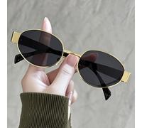 TEMU gafas de forma son adecuadas para hombres como para mujeres. Cuentan con monturas metálicas vintage y un estilo de diseñador, lo que las perfectas para las fiestas