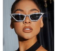 TEMU Gafas de moda con pedrería, ideales para hombres como para mujeres, lo que las convierte en un accesorio o regalo