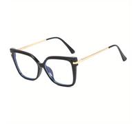TEMU Gafas de Moda Nueva TR90 para Mujer con Montura Cuadrada y Diseño Retro, Últimas Tendencias