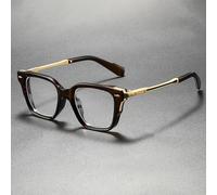 TEMU Gafas de Sol Cuadradas Personalizadas para Hombre - Patillas de Metal, Modernas y con Estilo, Gafas , Estilo Retro Hip-Hop, Gafas Decorativas Casuales y Modernas para a Día