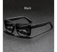 TEMU Gafas de Sol Unisex Cuadradas con Diseño a Rayas Coloridas, Marca de Lujo para Hombres y Mujeres, Estilo Rectangular, Antirreflejos Retro para Viajes y Conducción