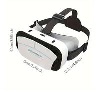 TEMU Gafas de virtual 3D para cine, consola de juegos integrada Inmersión de gafas de virtual, accesorios de juego, regalo de juego para invierno