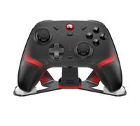 GameSir Cyclone 2 PC Controller Mag-Res TMR Sticks 1000Hz Report Rate Hall & Micro 2-en-1 Triggers RGB Lighting with Charging Dock for PC/Switch/iOS/Android (Negro)