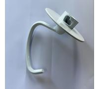 TEMU Gancho para masa K45DH para batidora , accesorio de gancho para masa recubierto compatible con batidoras Kitchenaid K45 K45SS KSM90 KSM150 de cabezal inclinable, tazones de 4.5/5.0 cuartos.