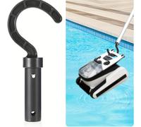 TEMU Gancho para Robot Limpiador de Piscina, Accesorio Gancho para Aspiradora Robótica de Piscina Inalámbrica, Se Sujeta a Postes Telescópicos ()