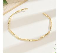 TEMU Gargantilla elegante y minimalista con de ondas para mujer, un accesorio para fiestas, reuniones y uso diario