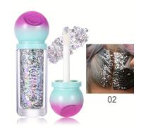 TEMU Gel de - Iluminador de Larga Duración Adecuado para Cabello, Uñas, Rostro y Mejillas - Resplandeciente para Fiestas, Halloween, Maquillaje Festivo - No Impermeable para los Beige