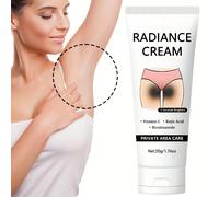 TEMU Gel de , Niacinamida y Ácido Hialurónico Adecuado para Manchas, Hidratación - Crema Suavizante de Color Beige para Axilas, Rodillas, Codos, Muslos - 1.76oz/50g