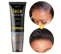 TEMU Gel de Sujeción Wonder Bond, Sin Alcohol y Fijación , Gel Adhesivo para Pelucas con Acabado Natural, y Seguro en Beige , Para Mujeres y Hombres