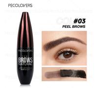 TEMU Gel para Cejas Semipermanente a Prueba de Agua Tinte Café/ Crema Permanente de Cejas a Prueba de Transferencia