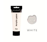 TEMU Ginflash 1pc 75Ml/Tubo de Pintura Acrílica para Pintura Artística, Dibujo, de Pared, Graffiti, Pintado a , Colores