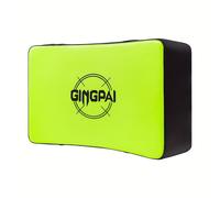 TEMU GINGPAI Cuero sintético de kickboxing , de entrenamiento profesional de pierna para marciales, boxeo, Muay Thai, Tai Chi, de patada lateral para adultos con asa, sin cargador, no requiere batería