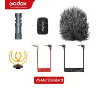 TEMU GODOX Vs-Mic Micrófono de Video Universal Adecuado para iPhone, Smartphones y Cámaras DSLR para Grabar Videos.