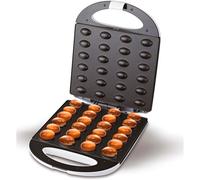 TEMU Gofrera Hornillo Eléctrico para Pastas de , Oreshki Rellenas , 24 Mitades de Galletas Horneadas en , Placas Antiadherentes, Nut Maker, 1600W