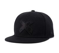 TEMU Gorra de Béisbol Bordada con X para Hombre - Ajustable con Cierre de Presión, Poliéster , Diseño en //, Ideal para Viajes de y Otoño, Fiestas en y Salidas Casuales