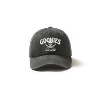 TEMU Gorra de Béisbol con Diseño "Los Goonies Nunca Morir" - con Calavera y Huesos Blancos, Ideal para Deportes al y Uso Diario, Gran Regalo para