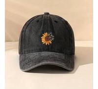 TEMU Gorra de béisbol con estampado de y , sombrero vintage y desgastado para hombre