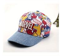 TEMU Gorra de Béisbol Marvel Spider-Man - Ajustable, Diseño de Cómic en Poliéster, Transpirable y Lavable a , Ideal para Uso Casual y Fans de Superhéroes, Adecuada para Mujeres