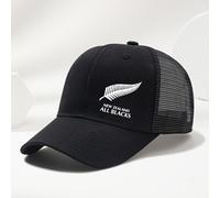TEMU Gorra de Béisbol Sporty Outdoor NEW ZEALAND Snapback Hip-Hop, Gorra Casual Versátil Unisex para Fiestas y Estilo Trucker con Malla
