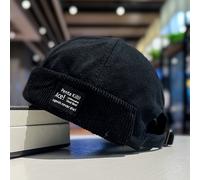 TEMU Gorra de periodista de moda para hombre, diseño de parches de , de algodón transpirable, ideal para actividades al aire libre - Colección otoño/invierno