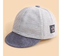 TEMU Gorra de Visera y Rayas para Bebé, Elegante y Versátil Sombrero de Sol Exterior, Adecuado para Niños y Niñas para Salidas , Ideal como Regalo