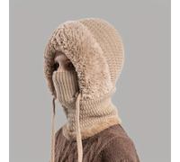 TEMU Gorro de Ciclismo Impermeable y Abrigado Todo en Uno, Capucha con Cuello para Esquí Protección contra el Frío al Exterior Diseño Unisex Disponible en Múltiples Colores