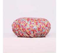 TEMU Gorro de ducha para mujeres - Gorro de baño con estampado floral, diseño lindo, cubierta de pelo a prueba de polvo para cocina y baño, material de poliéster, gorro de ducha para baño.