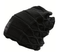 TEMU Gorro de estilo de comercio exterior para , gorro Ted de invierno de estilo coreano con forro, gorro tipo pulóver NC engrosado a prueba de viento