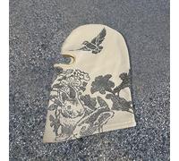 TEMU Gorro tipo pullover estampado de Y2K, un sombrero versátil y a para con ansiedad social, con protección para para y estilo