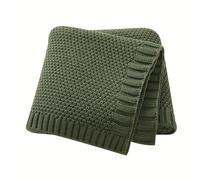 TEMU Grande 90x70cm Rosa y Verde - Resistente a Desgarros, para Todas , Antiviento para Bebés, Cuna, Viajes - Estilo , Solo a , Color Sólido (Rosa/Verde )