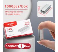 TEMU Grapas .º 12, Tamaño Estándar 24/6 - Ideales para Uso en Oficina y Hogar