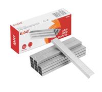 TEMU Grapas Estándar Eagle de 1/4", Calibre 26/6, Punta de Afilada, Diseño Sin Atascos - Compatible con la Mayoría de Grapadoras para Uso Doméstico y de Oficina