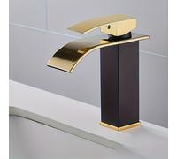 TEMU Grifo de Lavabo Nórdico con para Baños, Ideal para Lavar Manos y , con Opciones de Agua Fría y Caliente