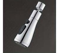 TEMU Grifo multiusos para cocina con rotación de 360°, múltiples de de agua, accesorios para grifos, extensión de grifo, aerador, de agua y aumento de presión