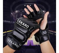 TEMU Guantes de boxeo de media caña, guantes de boxeo para adultos, guantes de boxeo de PU de calidad, perfectos para entusiastas del boxeo como regalos de Navidad, Año , Acción de Gracias y