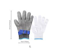TEMU Guantes de Limpieza Diarios, Utilizables por Manos Izquierda y Derecha, Guantes de Alambre de Acero Inoxidable Multiusos para la Limpieza de Cocina, un Guante Tejido, Regalo . (paquete de 1)
