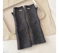 TEMU Guantes largos sin dedos para otoño e invierno, con un color sólido y diseño de , diseñados para la y el estilo, lo que los convierte en un regalo de calidad