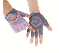 TEMU Guantes Sin Dedos Transpirables para , Guantes de Yoga , Guantes para Ciclismo y Deportes al , 100% Poliéster, a o , Ligeros y Cómodos para Hombres y Mujeres
