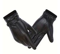 TEMU Guantes Táctiles de Invierno Cálidos Compatibles con Smartphones/Tabletas - Para Frío al con Cierre de Ajuste, - de y Dedos para Uso de Smartphone (Solo Limpieza )