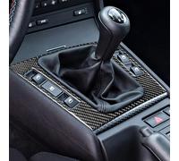 TEMU Guarnición para del panel de palancas de cambios de fibra de carbono, diseñada para los modelos BMW y M3 E46 de 1998 a 2005, utilizada para la decoración interior.