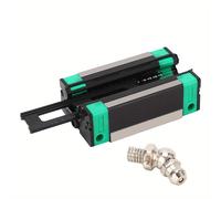TEMU Guía de deslizante lineal con una pieza de rodamientos de bloque cuadrado HGH20CA para kits de router CNC, tormillos y fresadoras