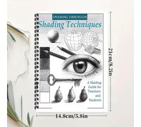 TEMU Guía de Técnicas de Sombreado: Lecciones para Artistas, Manual de Dibujo a Lápiz para , y Realismo - Para Profesores, , y Profesionales (Cómo Dibujar Cosas Geniales)