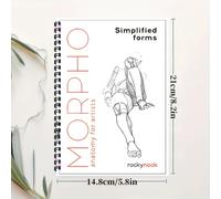 TEMU Guía para principiantes de dibujo 3D - Manual para anatomía metamórfica: un para crear dinámicas, formas y reducir la complejidad - Comprender la anatomía para personajes y de