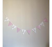 TEMU Guirnalda de Papel de "Un ", Banderín "Un " - Decoraciones para Fiestas de , Banderín de Cuadros para Baby Shower, Primer/1er , Decoración para Revelación de Género, Baby Shower, Año