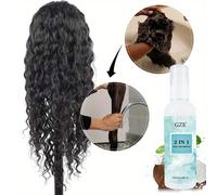 TEMU GZE Champú para Pelucas Sintéticas, y Enjuague, Limpieza Profunda, Hidratante, Desenredante