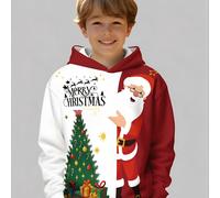 TEMU ¡Ha llegado el hoodie navideño con bloques de color! y es , y de Papá Noel y de Navidad son , un festivo.