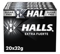 TEMU Halls Menta Fuerte - 20x32g | Caramelos Refrescantes con Mentol Intenso | Pack Ahorro