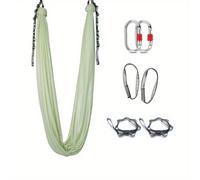 TEMU Hamaca de Yoga Aéreo - Extensor de Correa Duradero para Aire, Hebillas Colgantes - Yoga Antigravedad en Casa, Kit de Yoga para Principiantes y los Niveles