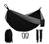 TEMU Hamaca Portátil y Simple para Acampar, con 2 Correas para Árboles, Hamaca de Paracaídas de Nylon , Adecuada para Senderismo, Viajes, Playa, Patio Trasero, Senderismo